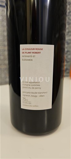 Vaud Không được chỉ định Georges-Claude Blanchard La Couleur Rouge de Plant Robert Không niên vụ