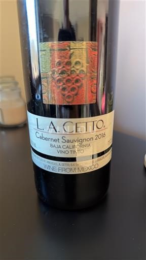 Baja California Not Specified L.A. Cetto Cabernet Sauvignon 2016