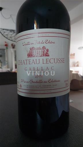 Lounais-Ranska Gaillac Château Lecusse 2007