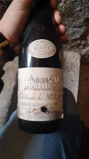 Burgundy Maranges Premier Cru Château Mercey 2009