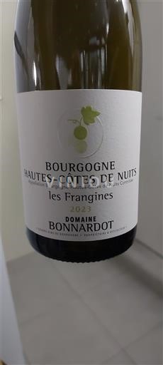Bourgondië Niet gespecificeerd Domaine Bonnardot les Frangines 2023