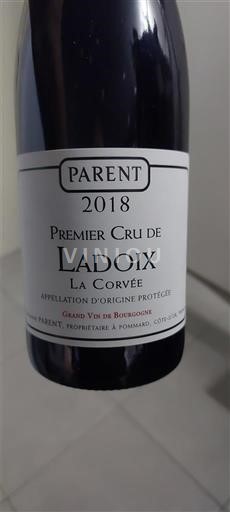 Burgundija Ladoix Premier Cru Domaine Parent La Corvée 2018