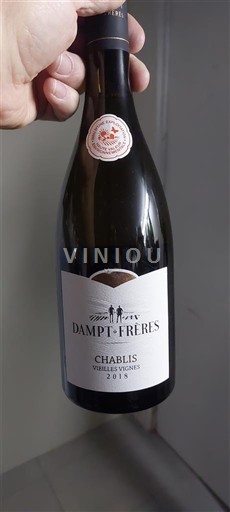 Burgundi Chablis Dampi Frères Vieilles Vignes 2018