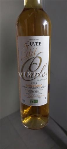 Tây Nam Saussignac Château Petit Charles Petit Charles 2015