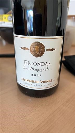 Rona dolina Gigondas Les Vins de Vienne Les Pimpinoles 2022