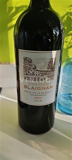 Burdeos Médoc Château Blaignan 2016