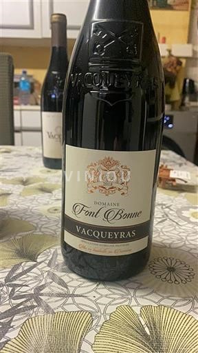 Rhônen laakso Vacqueyras Domaine Font Bonne Ei vuosikertaa
