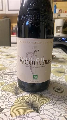 Rhônen laakso Vacqueyras Maison Laurent 2020