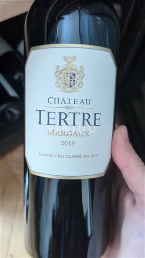 Bordeaux Margaux Grand Cru Château Tertre 2019