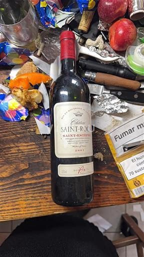 Bordeaux Saint-Estèphe Château Saint-Roche 2001