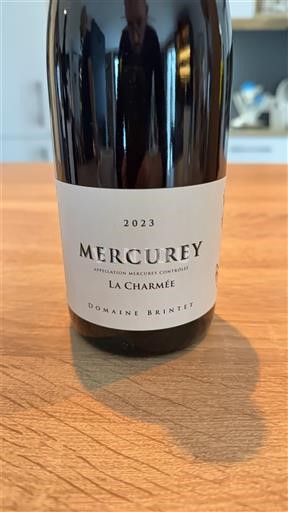 Burgundija Mercurey Domaine Brintet La Charmée 2023