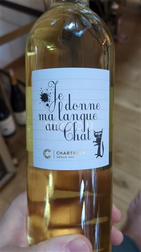 Burdeos Bordeaux blanco Chartreux Je donne ma langue au chat 2024