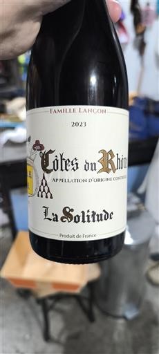Rhônedalen Côtes du Rhône Domaine La Solitude La Solitude 2023