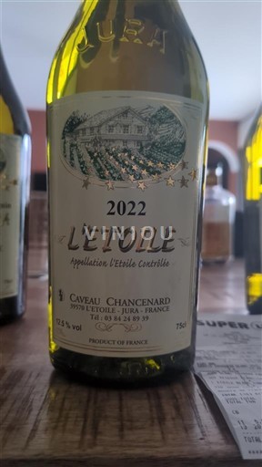 Jura L'Étoile Caveau Chancenard 2022