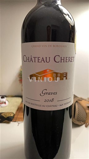 Bordeaux Graves Château Cheret 2018