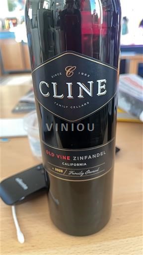 Vùng trồng nho được cấp phép California Thung lũng Sonoma Cline Family Cellars Old Vine Zinfandel 2023