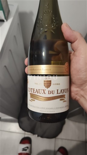 Loiren laakso Coteaux-du-Layon Cave d'Augustin Florent 2023