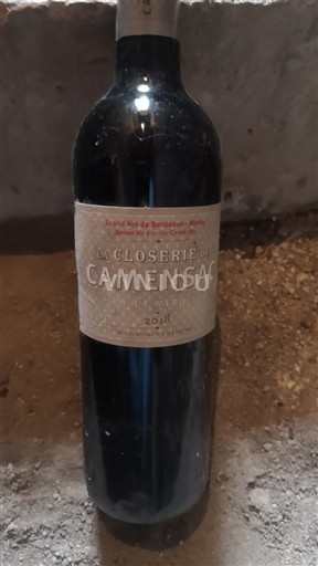 Bordeaux Haut-Médoc La Closerie de Camensac 2012