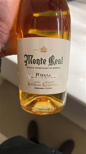 La Rioja Rioja Bodegas Riojanas Monte Real Blanco Fermentado en Barrica Sin añada