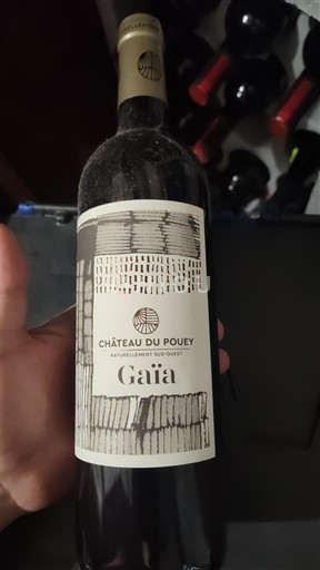 Viinit Rouge sec Gaïa Château Pouey Non millésimé Ranska Lounais-Ranska Gascognen rinteet IGP