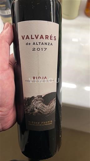 La Rioja Rioja Altanza Valvarés 2017