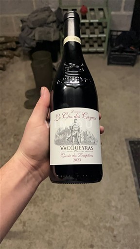 Rhônen laakso Vacqueyras Le Clos des Cazaux des Templiers 2023