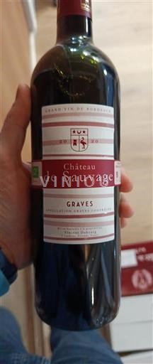 Bordeaux Graves Château Sauvage 2020