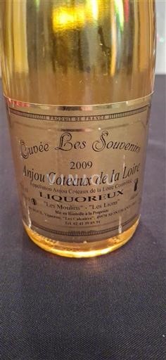 Thung lũng sông Loire Anjou Coteaux de la Loire Les Moulins Les Lions Les Souvenirs 2009