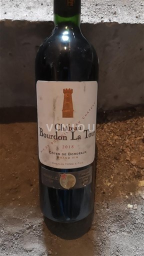 Bordeaux Côtes-de-Bordeaux Château Bourdon La Tour 2018