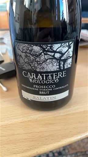 Vénétie Prosecco Salatin Carattere Biologico Không niên vụ