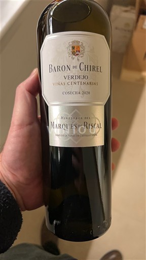 Castile and León Rueda Heredos del Marqués de Riscal Barón de Chirel Verdejo Viñas Centenarias 2020