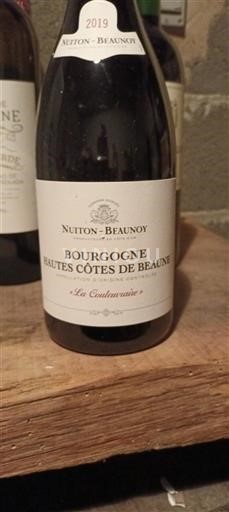 Bourgogne Không được chỉ định Nuiton-Beaunoy La Coulée 2019