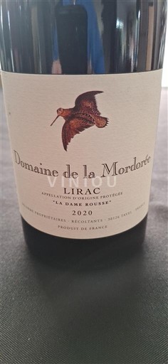 Rhônevallei Lirac Domaine La Mordorée La Dame Rousse 2020