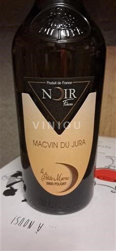 Jura Rượu Macvin-du-jura Noir Frères Không niên vụ