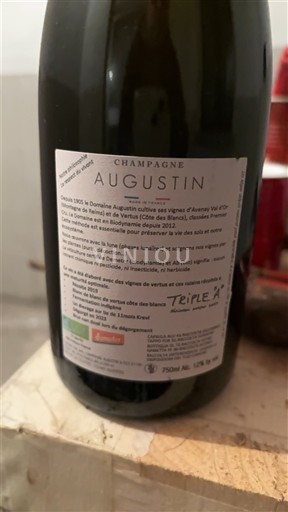 Champaña Champán Augustin Triple A Sin añada