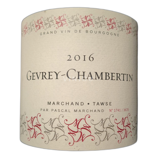 Burgundi Gevrey-Chambertin Marchand-Tawse 2016