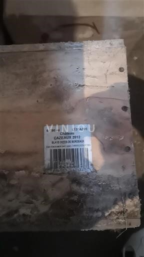 Bordeaux Château Cazeaux 2012