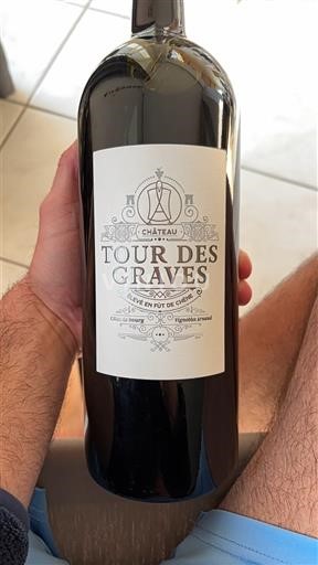 Bordeaux Graves Château Tour des Graves 2020 Non-Vintage