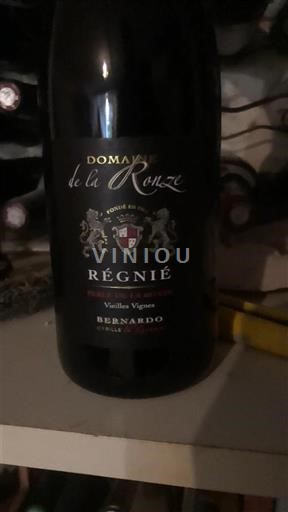 Beaujolais Régnié Domaine La Ronze Vieilles Vignes 2023
