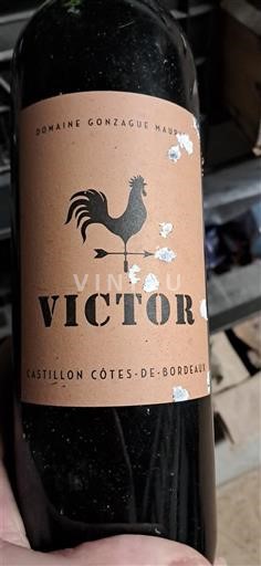 Bordeaux Castillon-côtes-de-bordeaux Domaine Gonzague Maupus Victor 2014