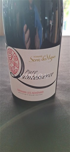 Údolí Rhôny Grignan-les-adhémar Domaine Serre des Vignes Pure Quintessence 2023