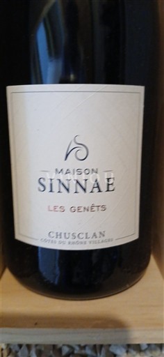 Rhônevallei Côtes-du-rhône-villages Maison Sinnae Les Genêts 2018