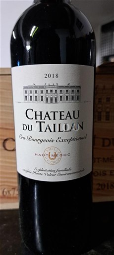 Bordeaux Haut-Médoc Château Taillan 2018