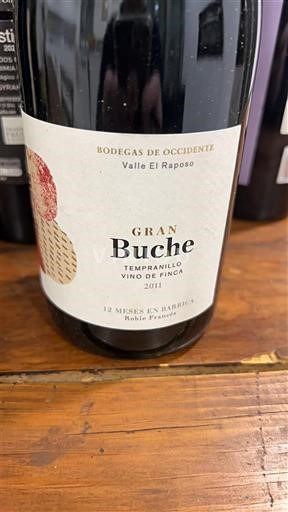 Castilla-La Mancha Không được chỉ định Bodegas de Occidente Gran Buche 2011
