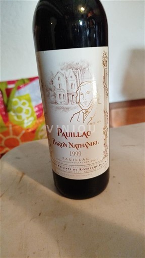 Bordeaux Pauillac Baron Nathaniel (Barons de Rothschild) 1999