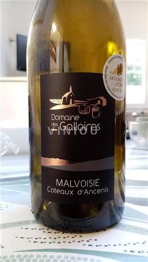 Valle della Loira Coteaux-d'Ancenis Domaine S Galloires Malvoisie Senza annata