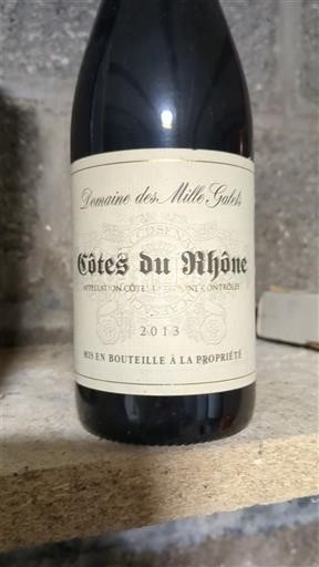 Rhônedalen Côtes du Rhône Domaine S Mille Galets 2013