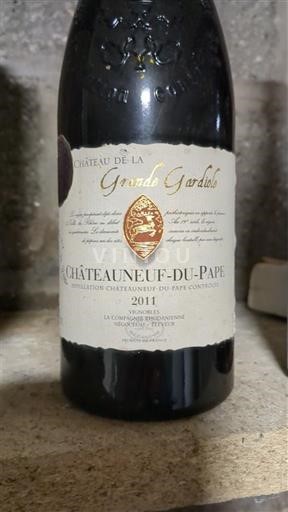 Valle del Ródano Châteauneuf-du-Pape. Château La Grande Gardiole 2011