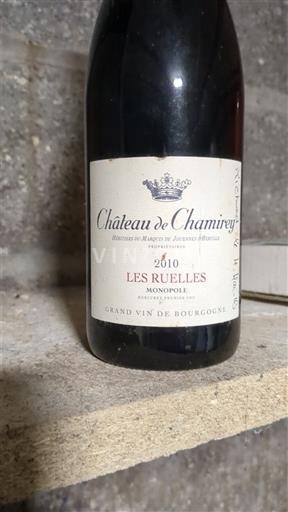 Burgundija Mercurey Premier Cru Château Chamirey Les Ruelles Monopole 2010