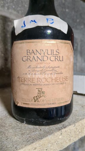 Roussillon Banyuls Grand Cru Cellier des Templiers Terre Rocheuse 1981